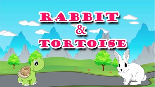 kể chuyện: The rabbit anh the tortoíe